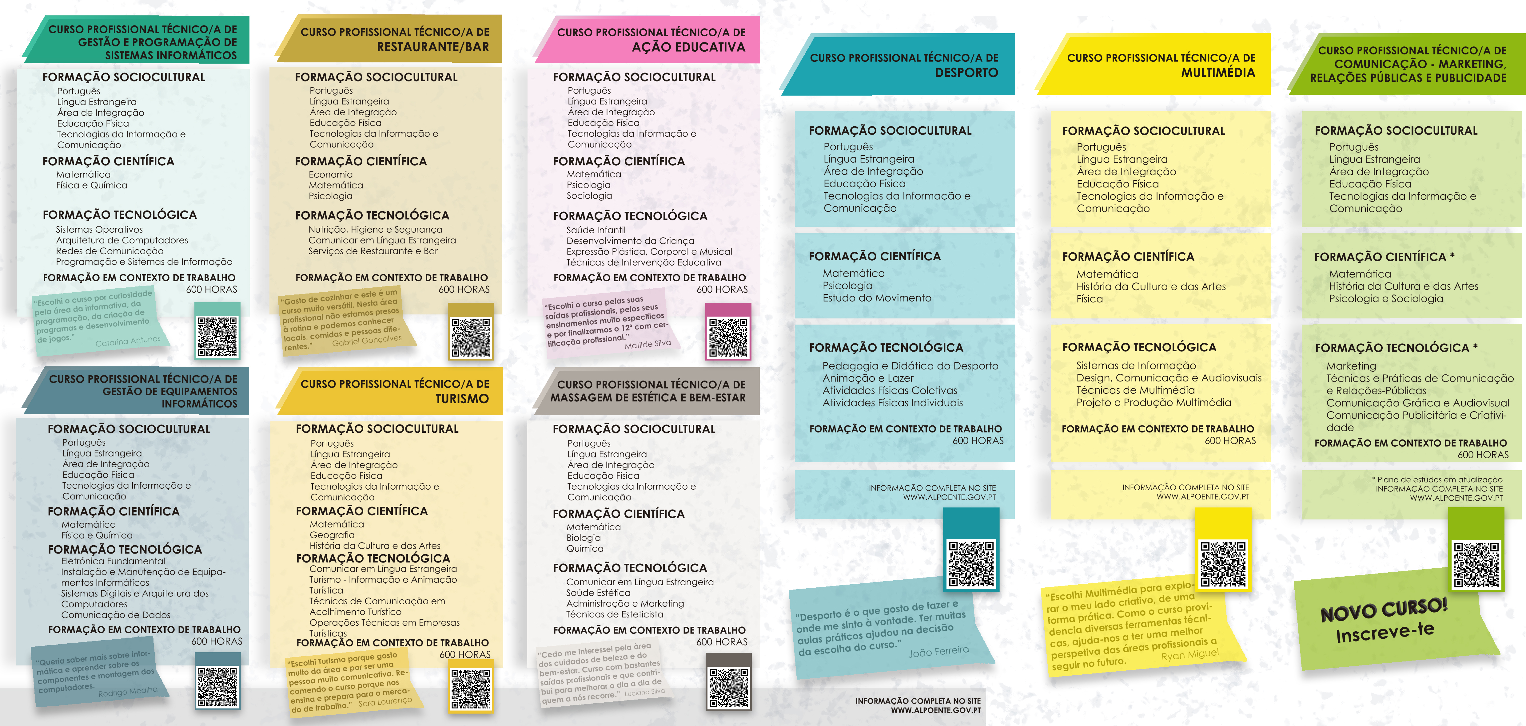 Cursos Profissionais